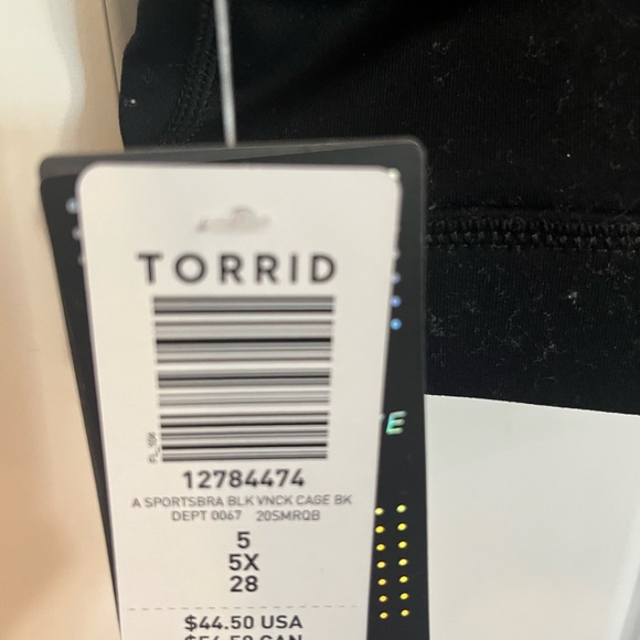 NWT 5x (28) Torrid Active Sports Bra - Picture 4 of 4